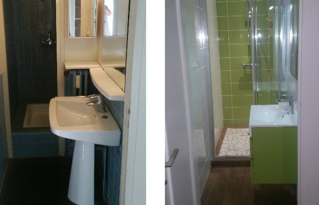 Renovation salle de bain - Apres